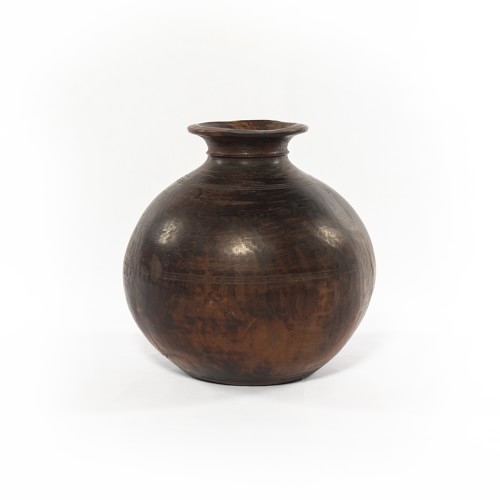Austin Reclaimed Natural Wooden Decorative Jar - Image 0