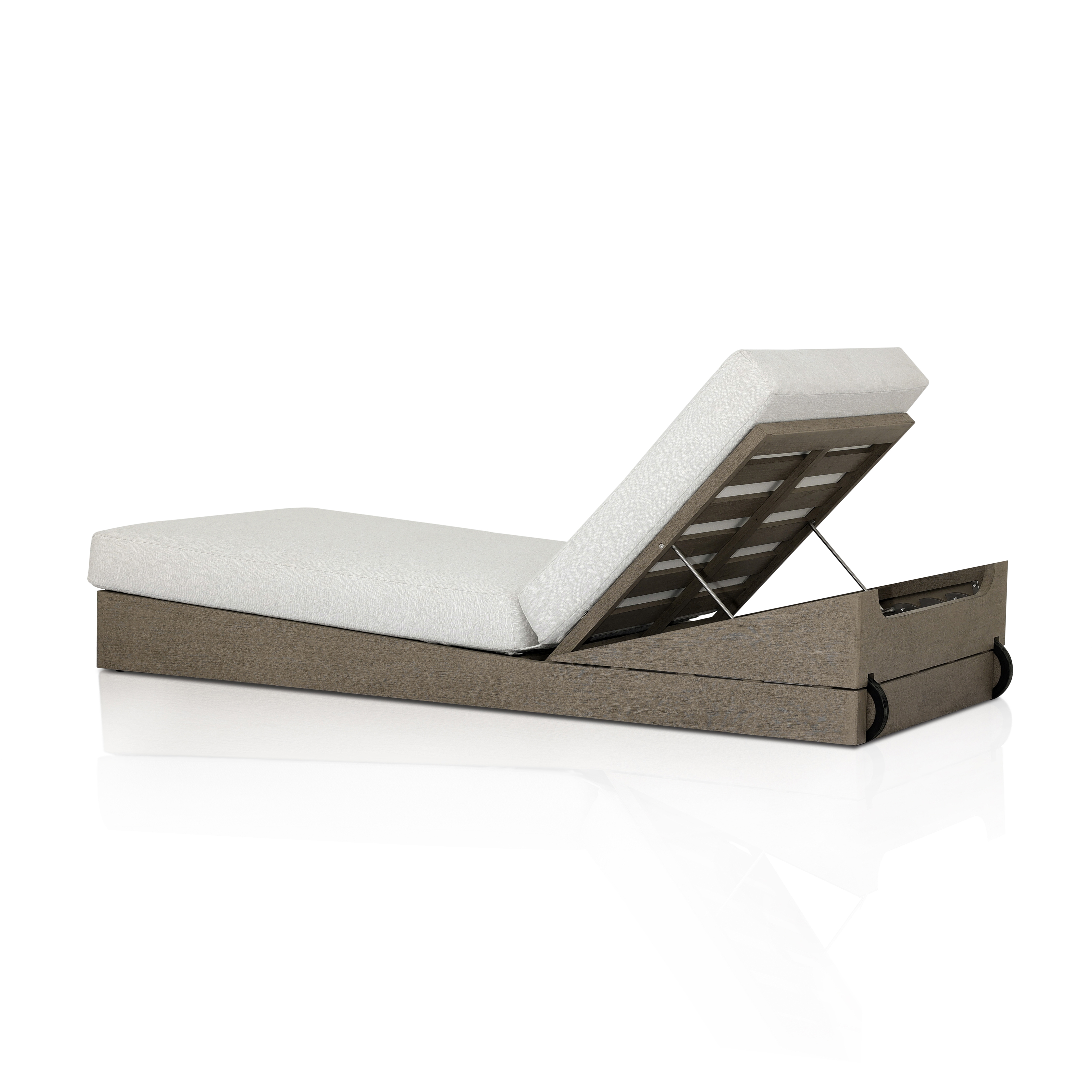 V Outdoor Chaise Lounge - Alessi Linen - Image 6