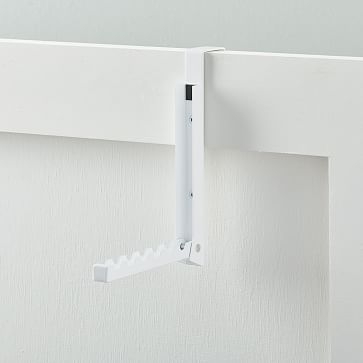 Folding Door Hanger, Black - Image 1