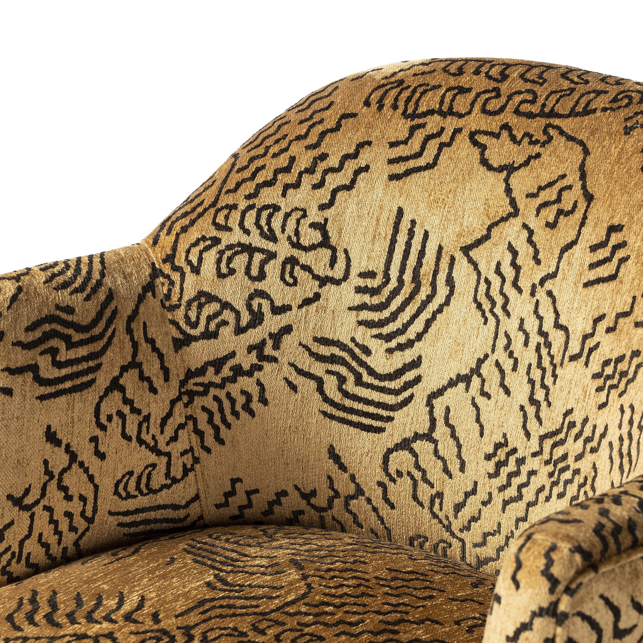 Aurora Swivel Chair - Balkan Ochre - Image 9