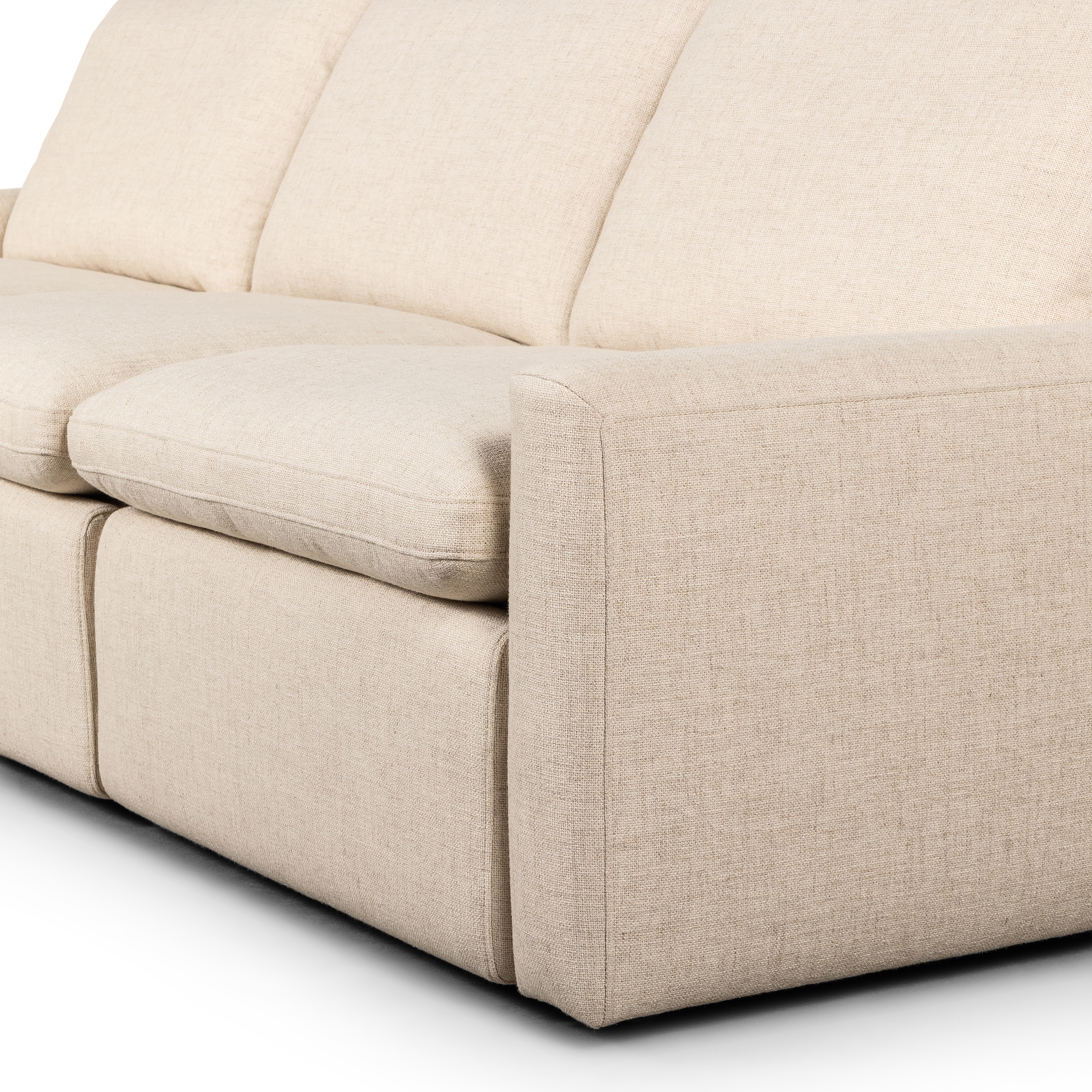 Tillery Power Recliner 3-Piece Sectional - Antigo Natural - Image 3