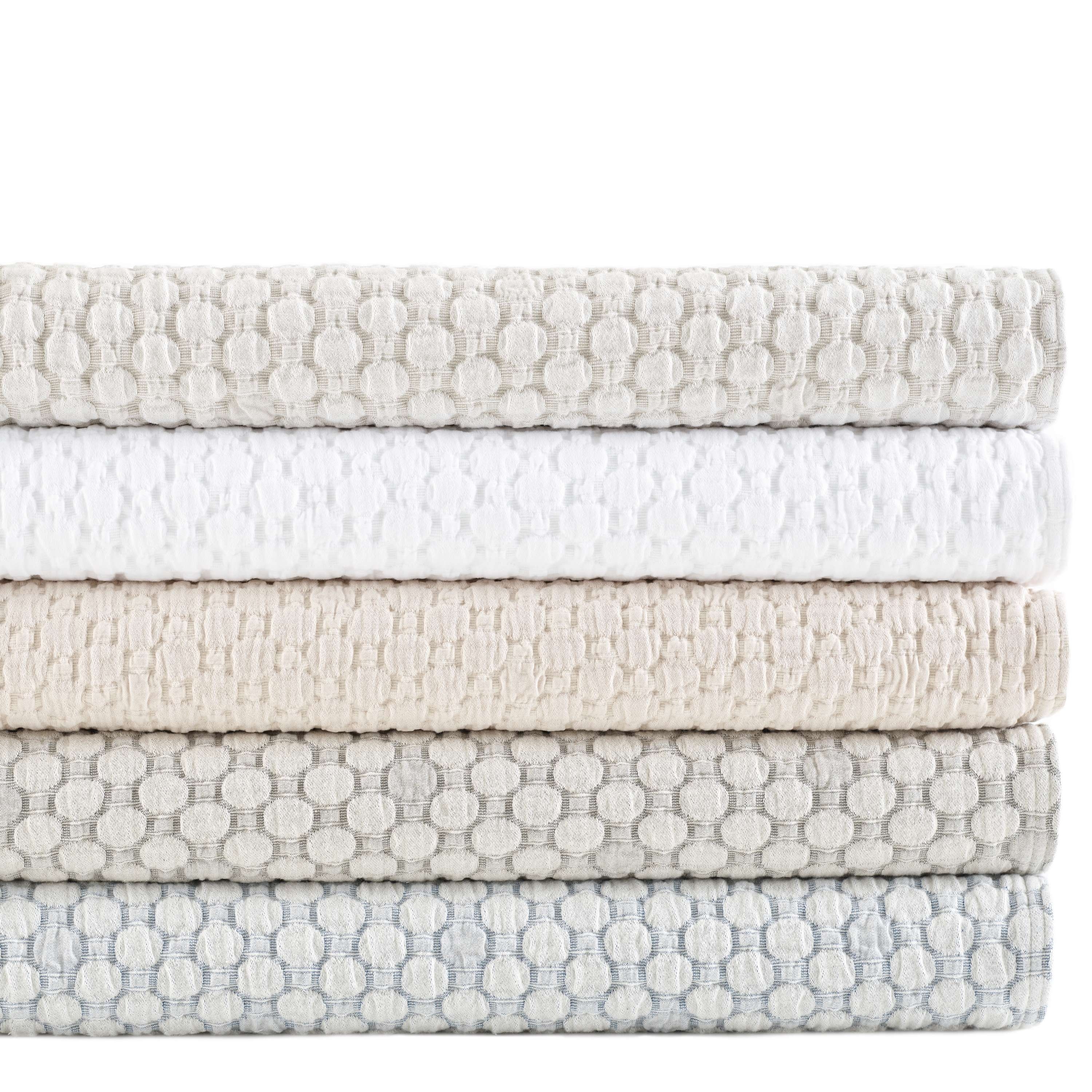 Lodi White Matelasse Sham - Image 4