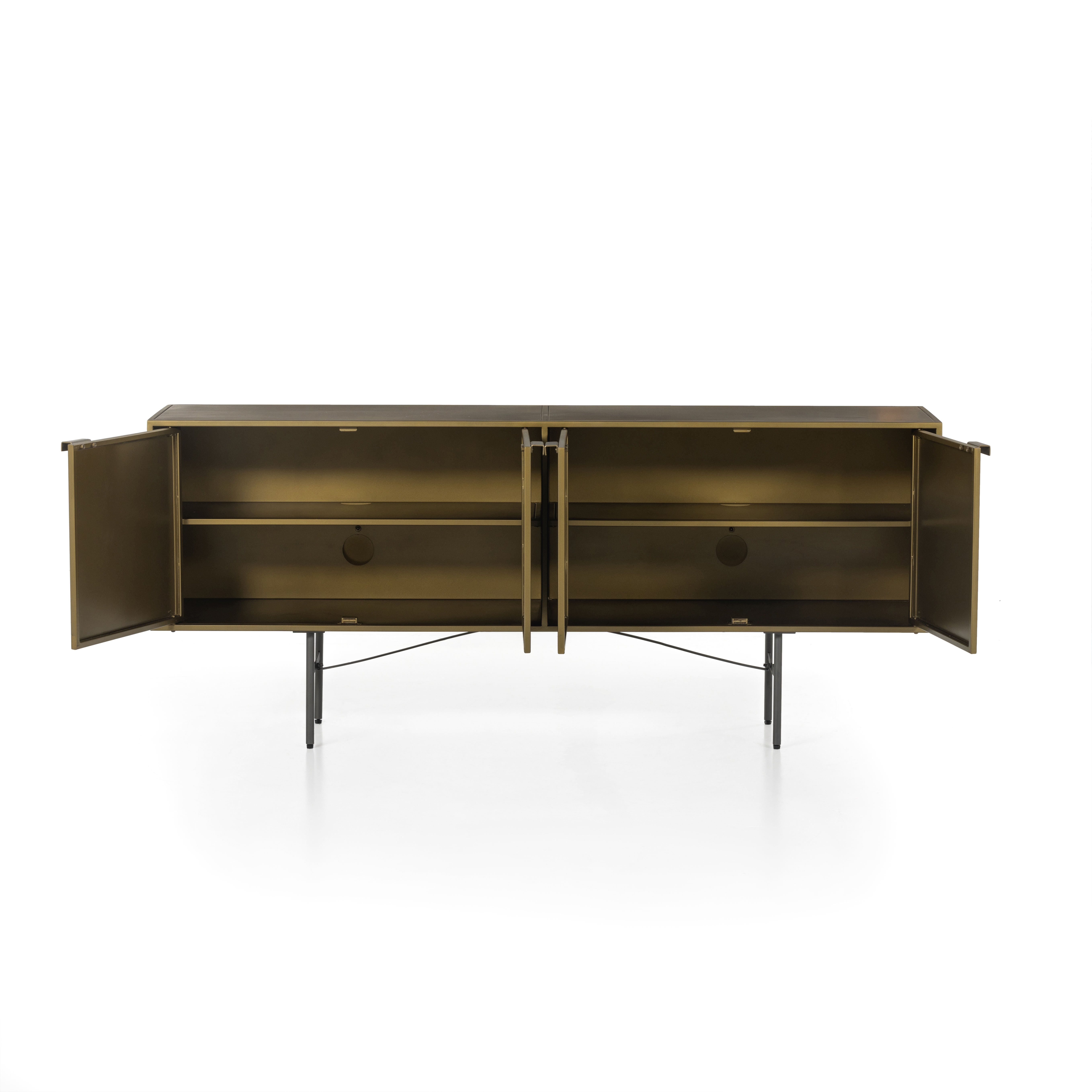 Sunburst Sideboard-Aged Brass - Image 13