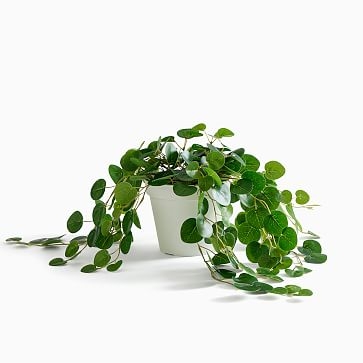 Faux Potted Trailing Leaf Plant, 25'' - Image 2