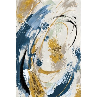 Blue Yellow Abstract - Image 0