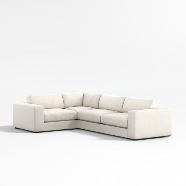 Oceanside Low 3-Piece Corner Sectional Sofa - Image 0