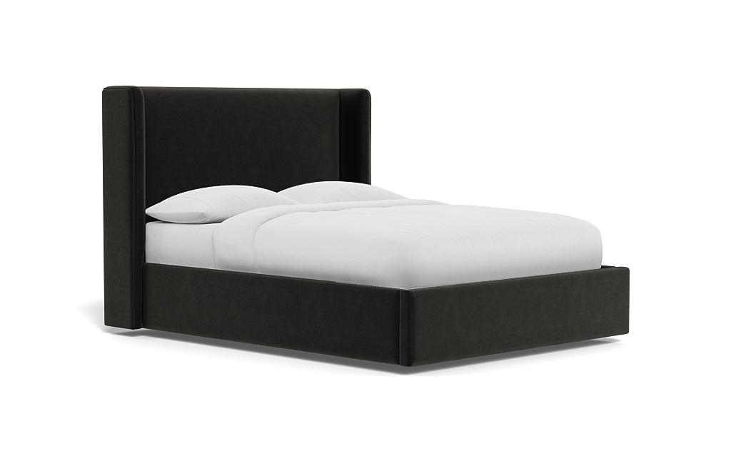 Graham Upholstered Bed with Storage Option - Image 1