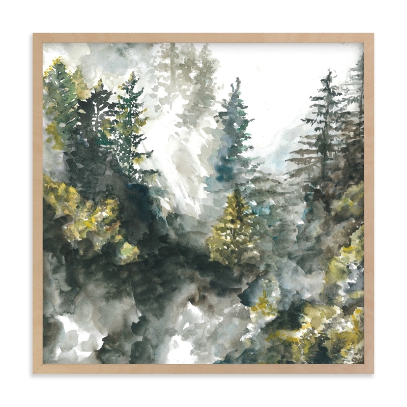 Forest Mist Children's Art Print - Image 0