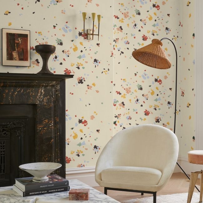 Backdrop Fairfarren Warm Multicolor Wallpaper - Image 0