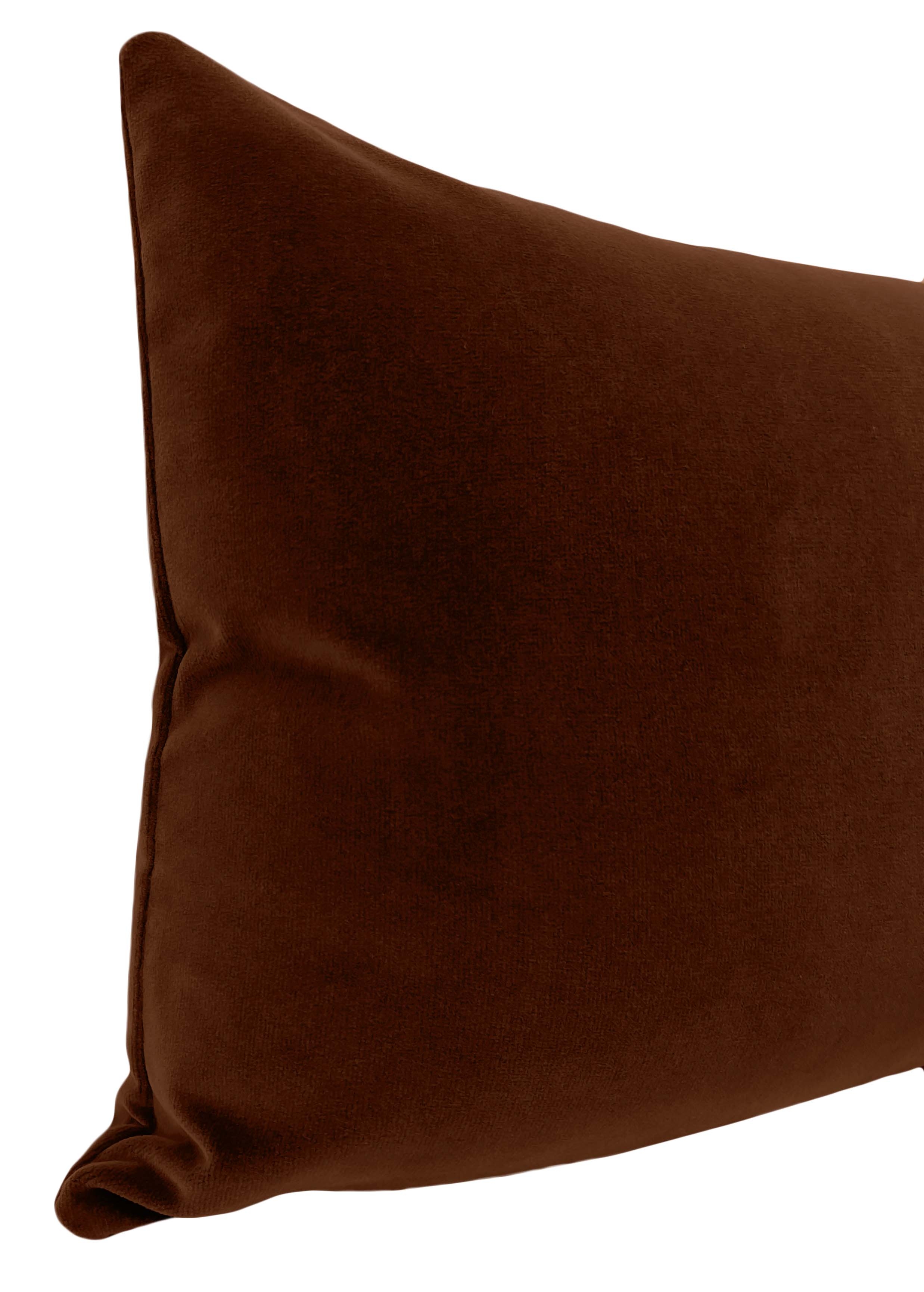 THE XL LUMBAR :: SIGNATURE VELVET // COGNAC - 14" X 48" - Image 4