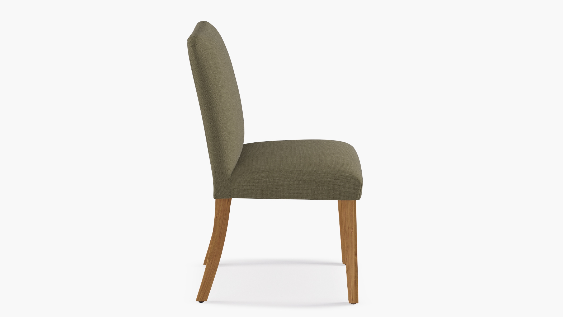 Classic Dining Chair, Olive Everyday Linen, Natural - Image 2