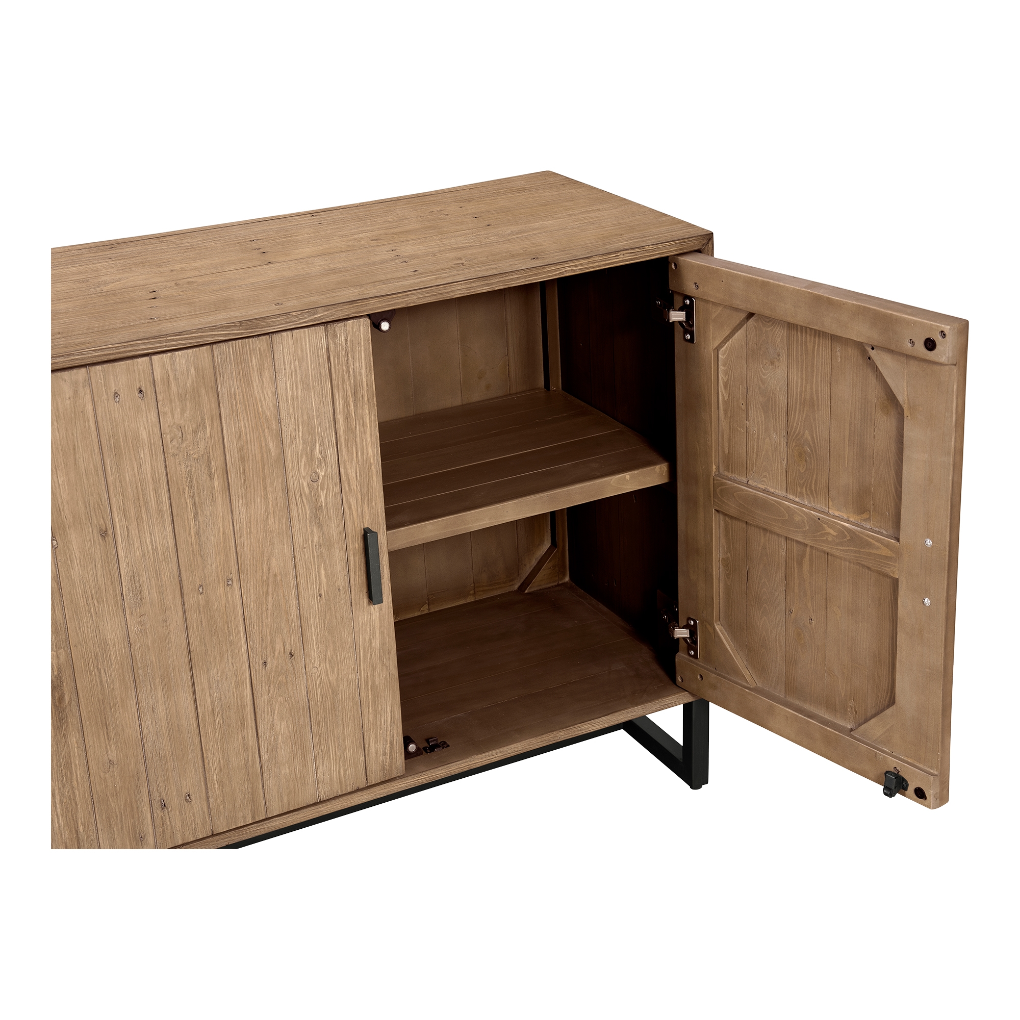 Sierra 2 Door Cabinet Natural - Image 4