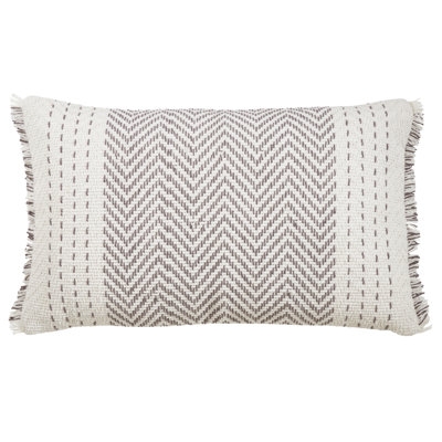 Carey Kantha Stitch Throw Pillow, Cover Only - Image 0