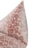 Leopard Cut Velvet Pillow Cover, Pink Peony, 18" x 18" - Image 2