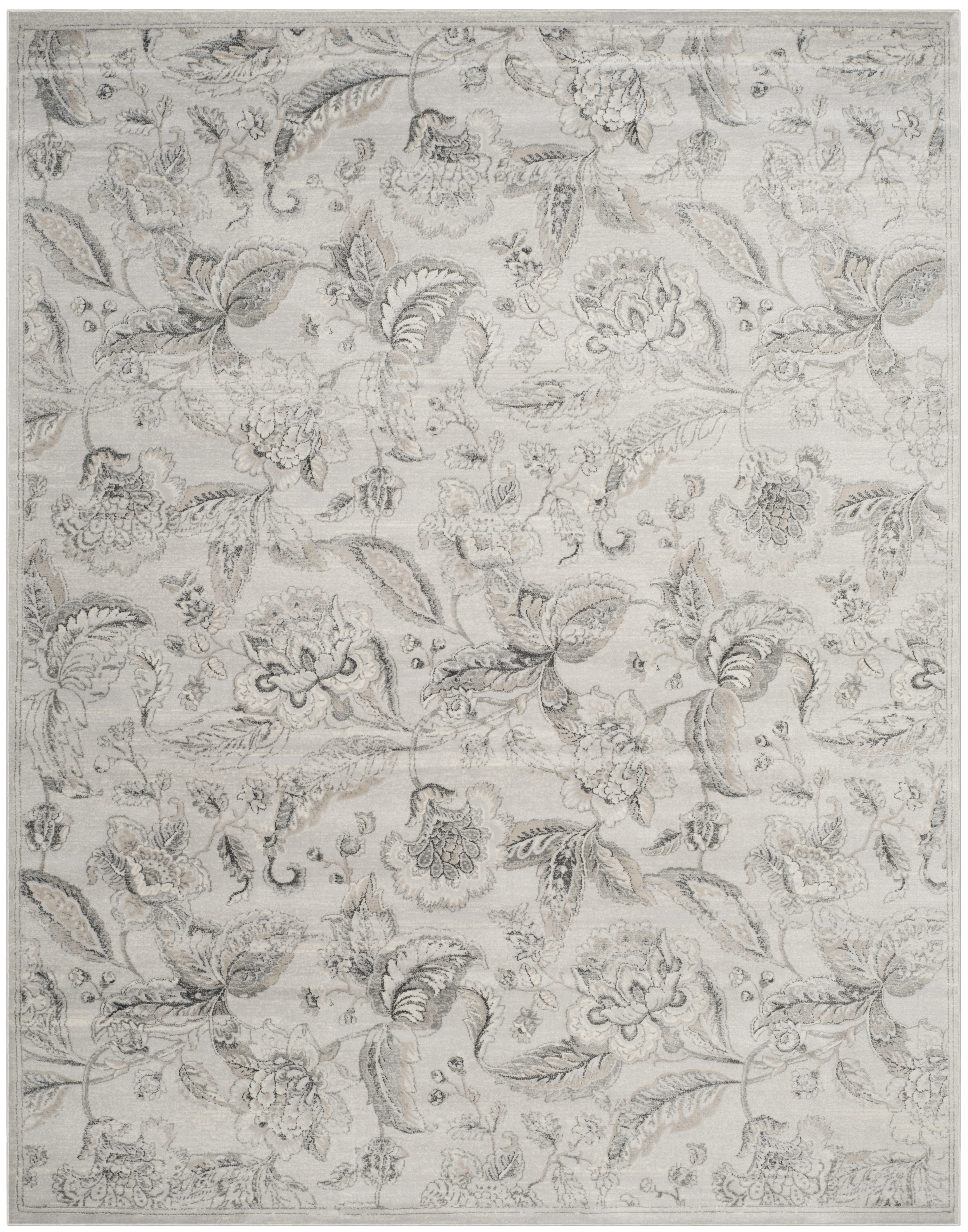 Arlo Home Woven Area Rug, CNG622S, Silver/Grey,  6' 7" X 9' 2" - Image 0