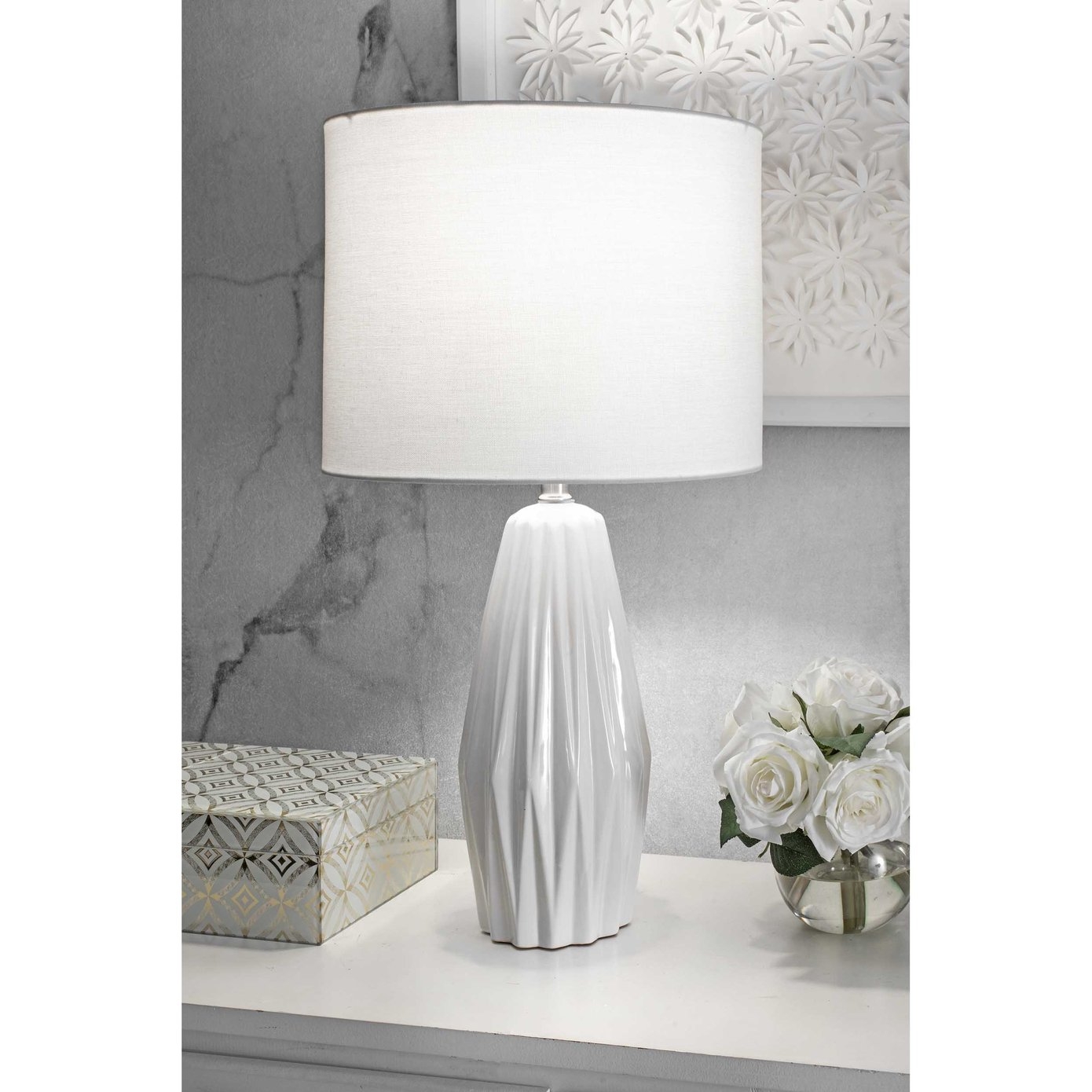 Davis Ceramic Table Lamp, 25" - Image 2
