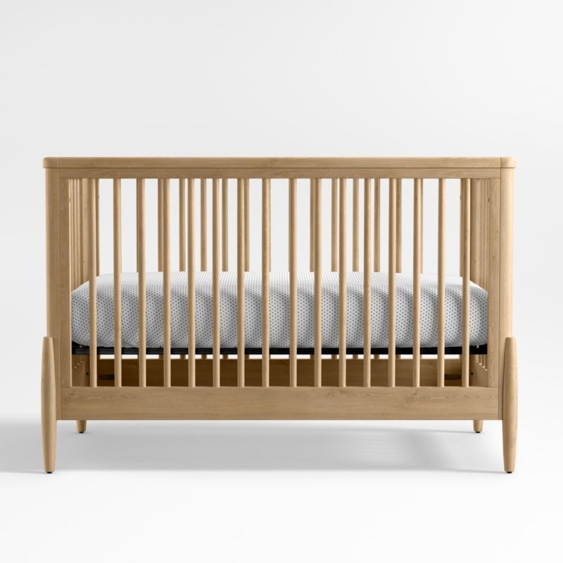 Bodie Natural Oak Wood Toddler Bed Rail - Image 3