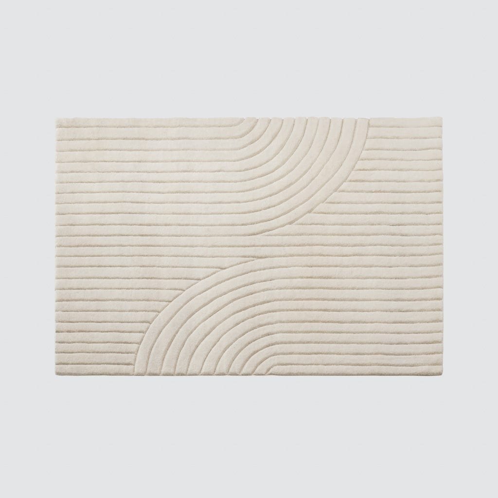 The Citizenry Lalita Hand-Knotted Area Rug | 9' x 12' | Cream - Image 4