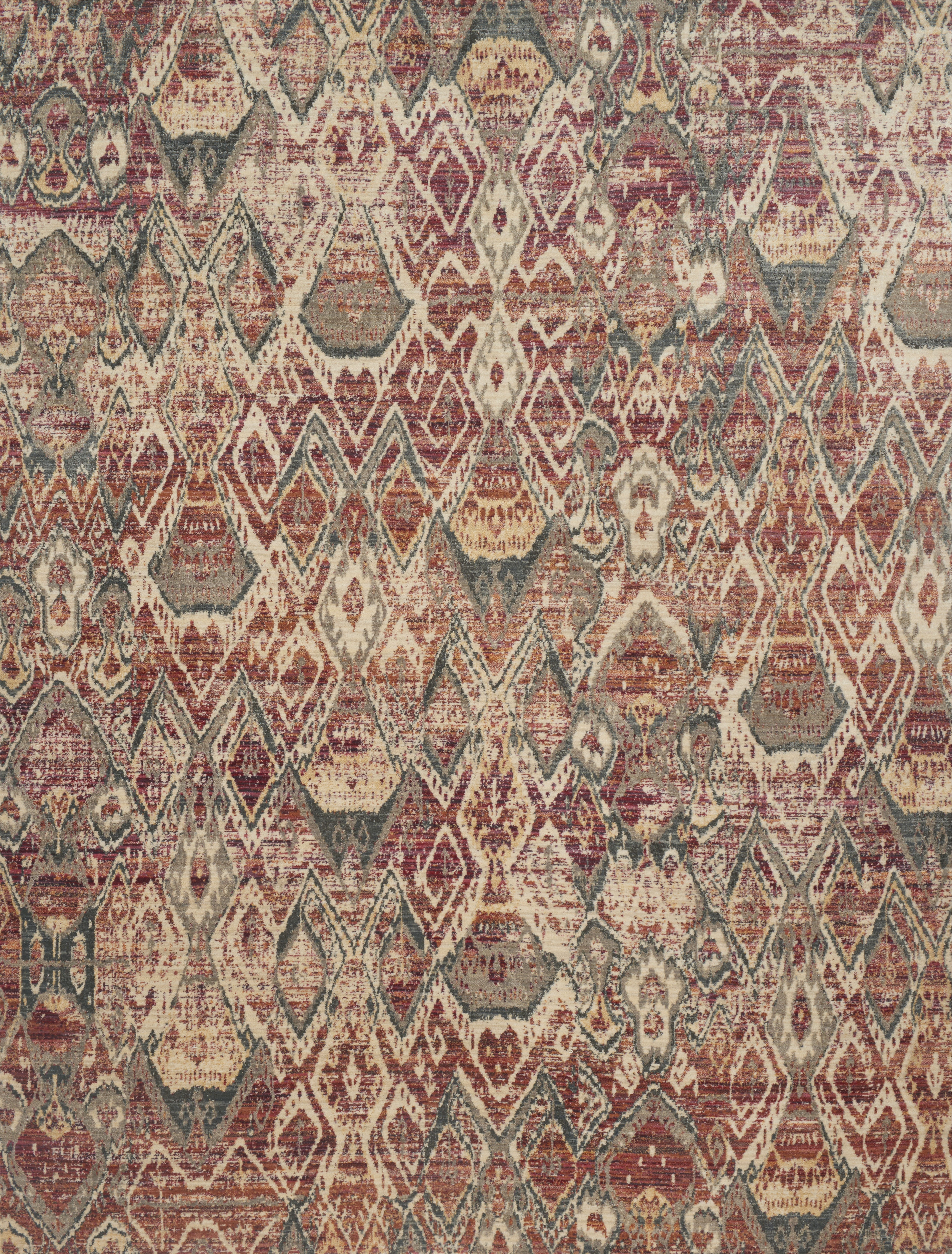 Loloi Javari Berry / Ivory 9'-6" x 12'-6" - Image 0