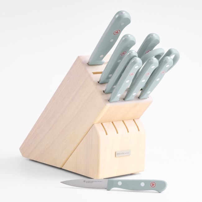 Wusthof ® Gourmet Blue 10-Piece Knife Block Set - Image 0