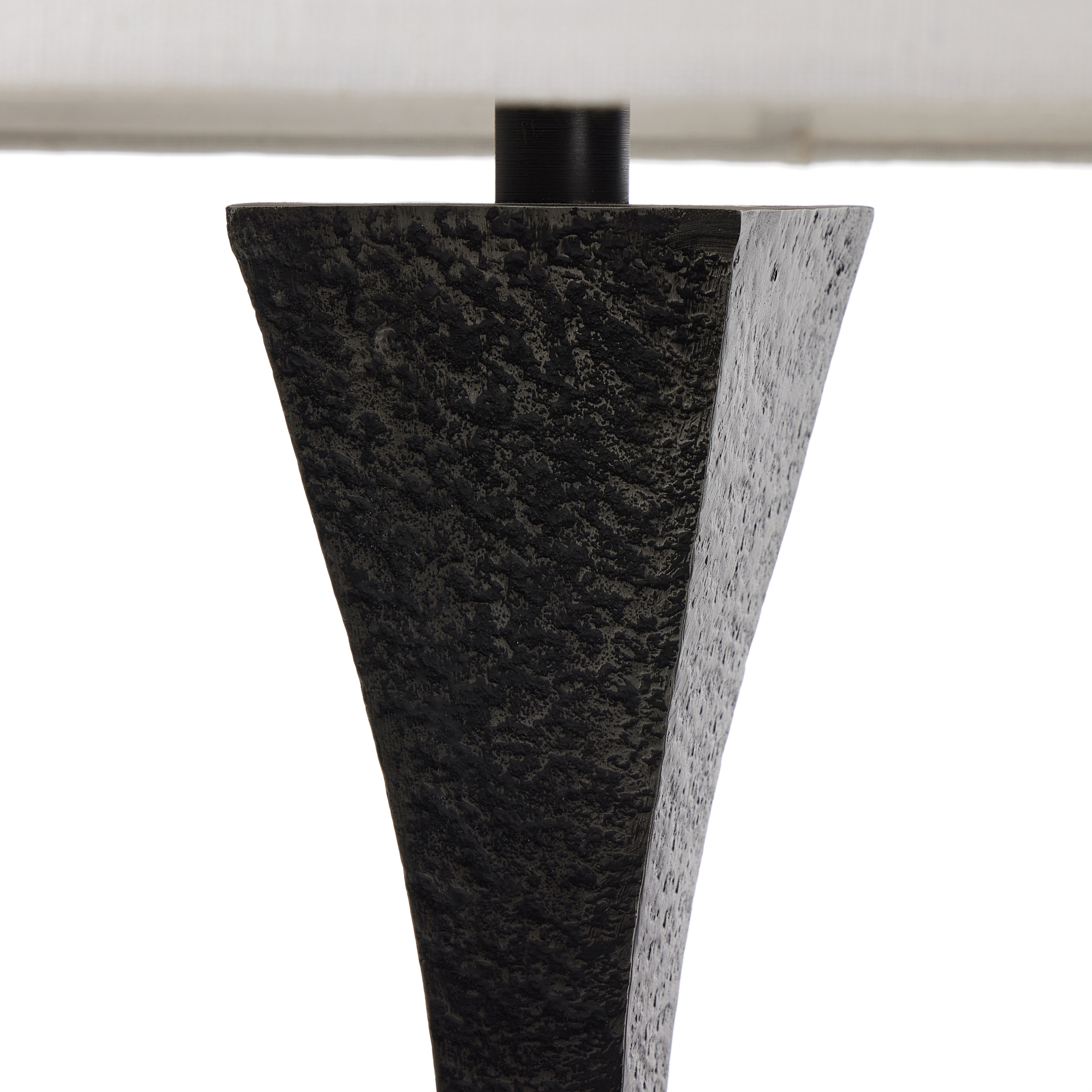 Tapered Forged Floor Lamp-Forged Blk - Image 5
