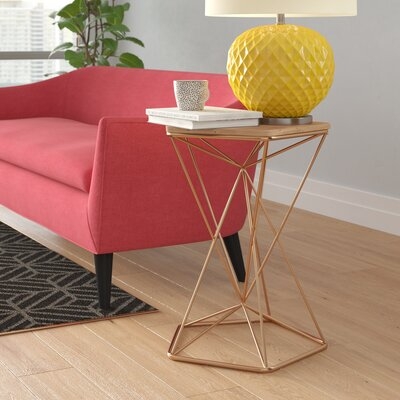 Labriola Solid Wood Pedestal End Table - Image 0