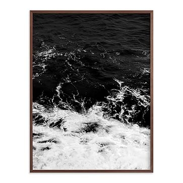 Obsidian Sea by Kamala Nahas, Black Wood Frame, 30"x40" - Image 2