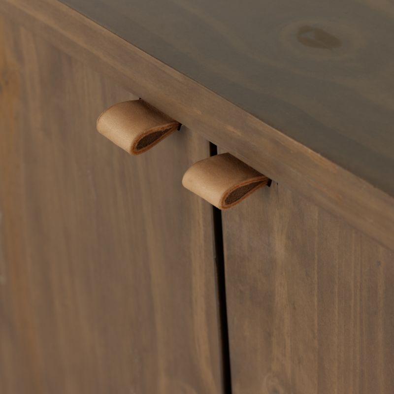 Oscar 78" Wood Storage Media Console - Image 6