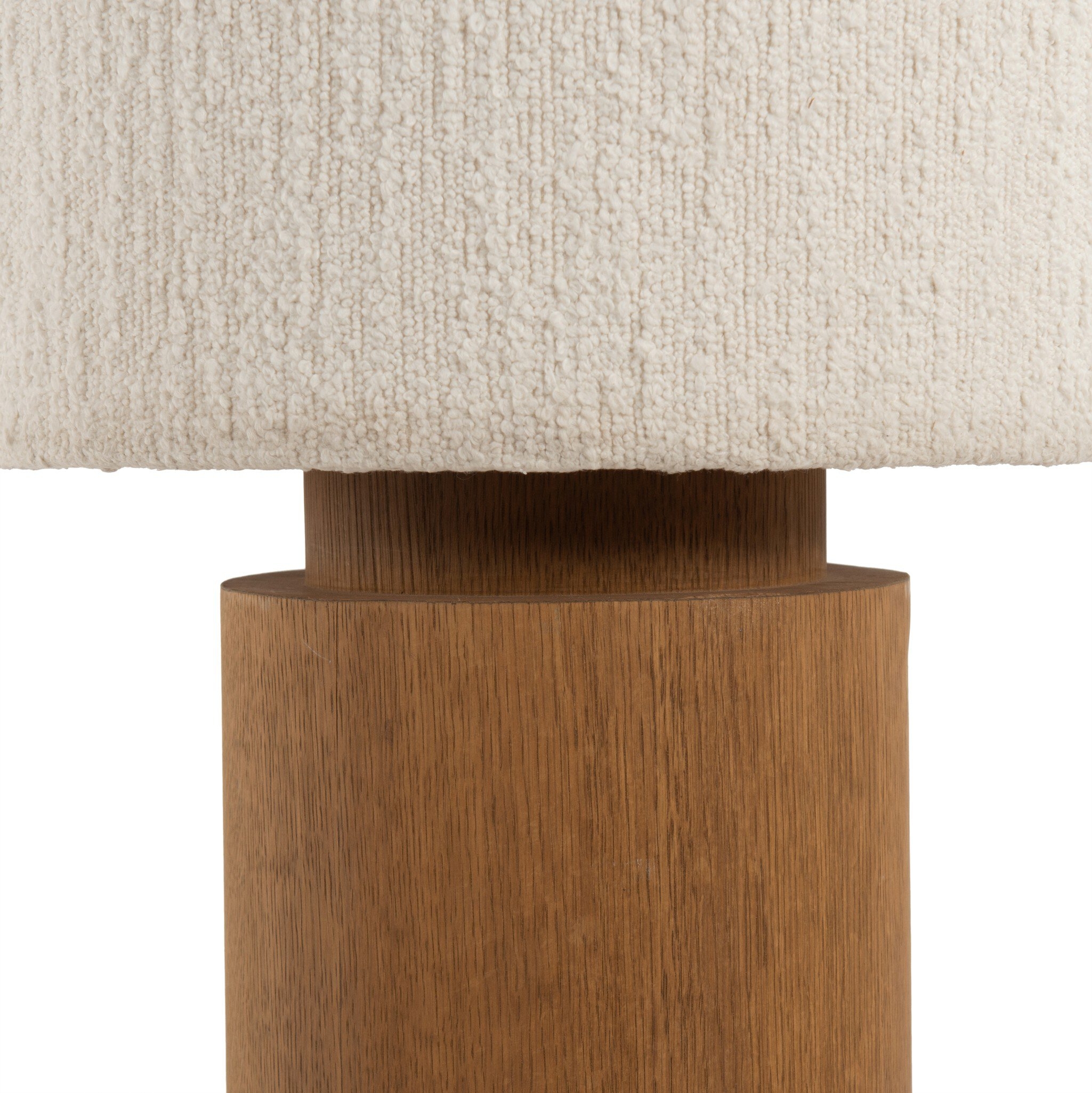 Haney Floor Lamp - Light Smoked Oak Veneer - Image 4