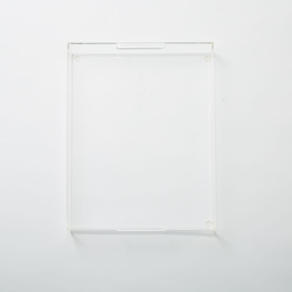 Acrylic Tray, Clear, 14.5" x 18.5" - Image 0