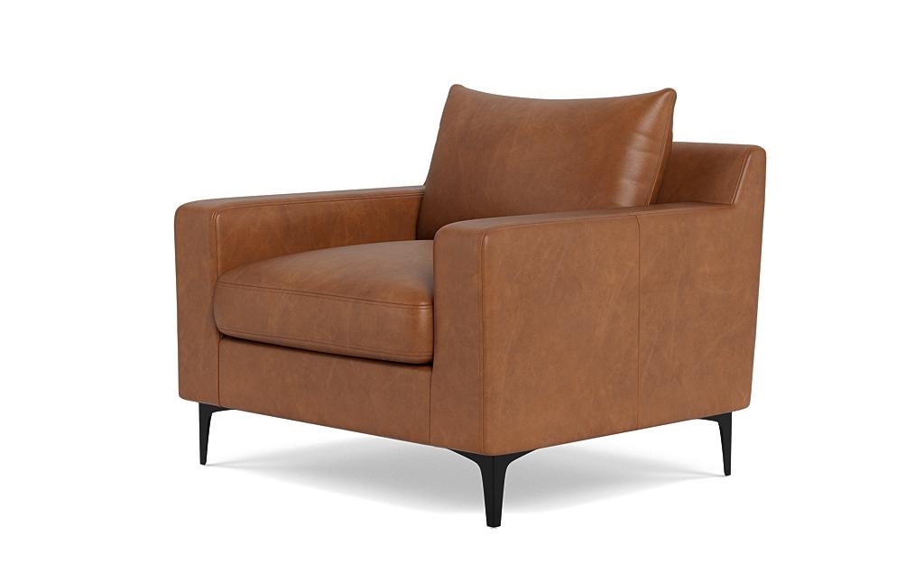 Sloan Leather Accent Chair - Image 2