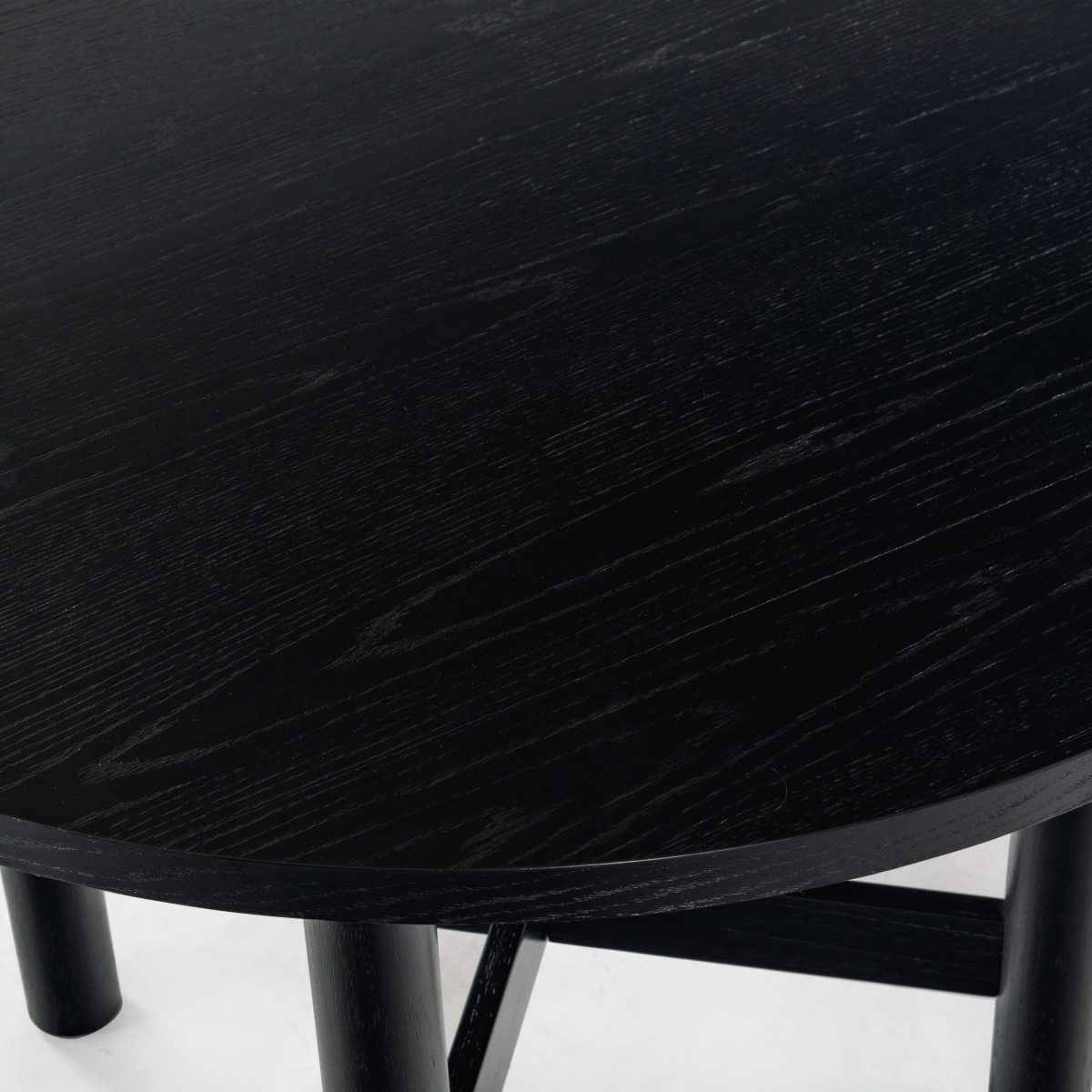 Ruthanne Wood 47" Dining Table - Black - Image 2