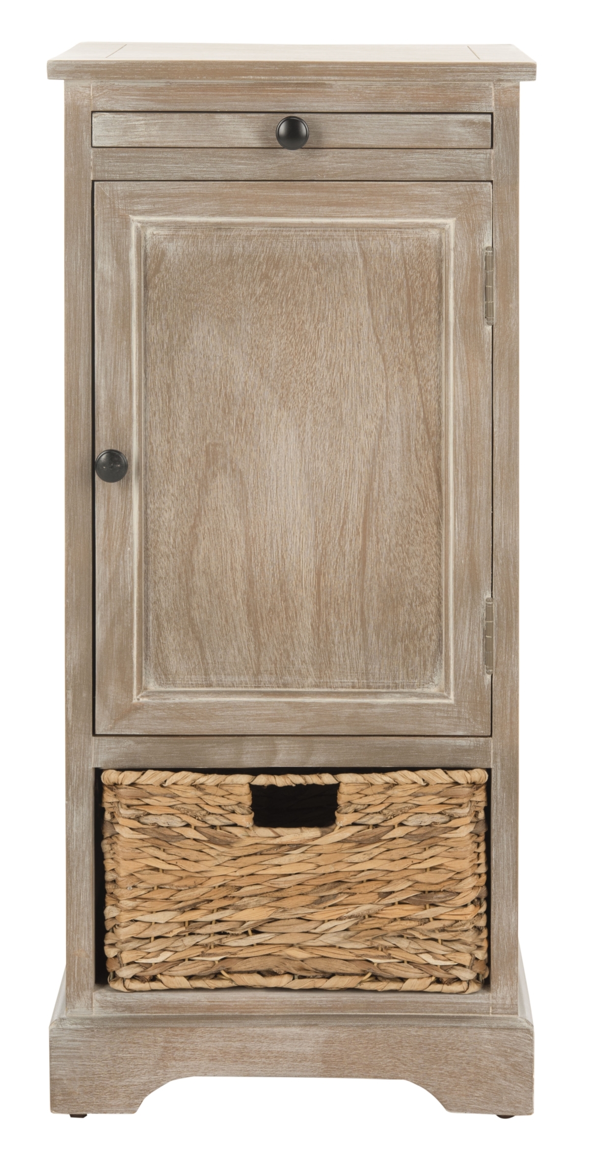 Raven Storage Unit - White Washed - Safavieh - Image 0