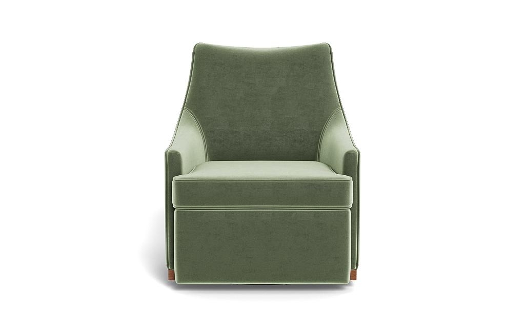 Kingsley Swivel Chair with Contrast Piping - Image 0