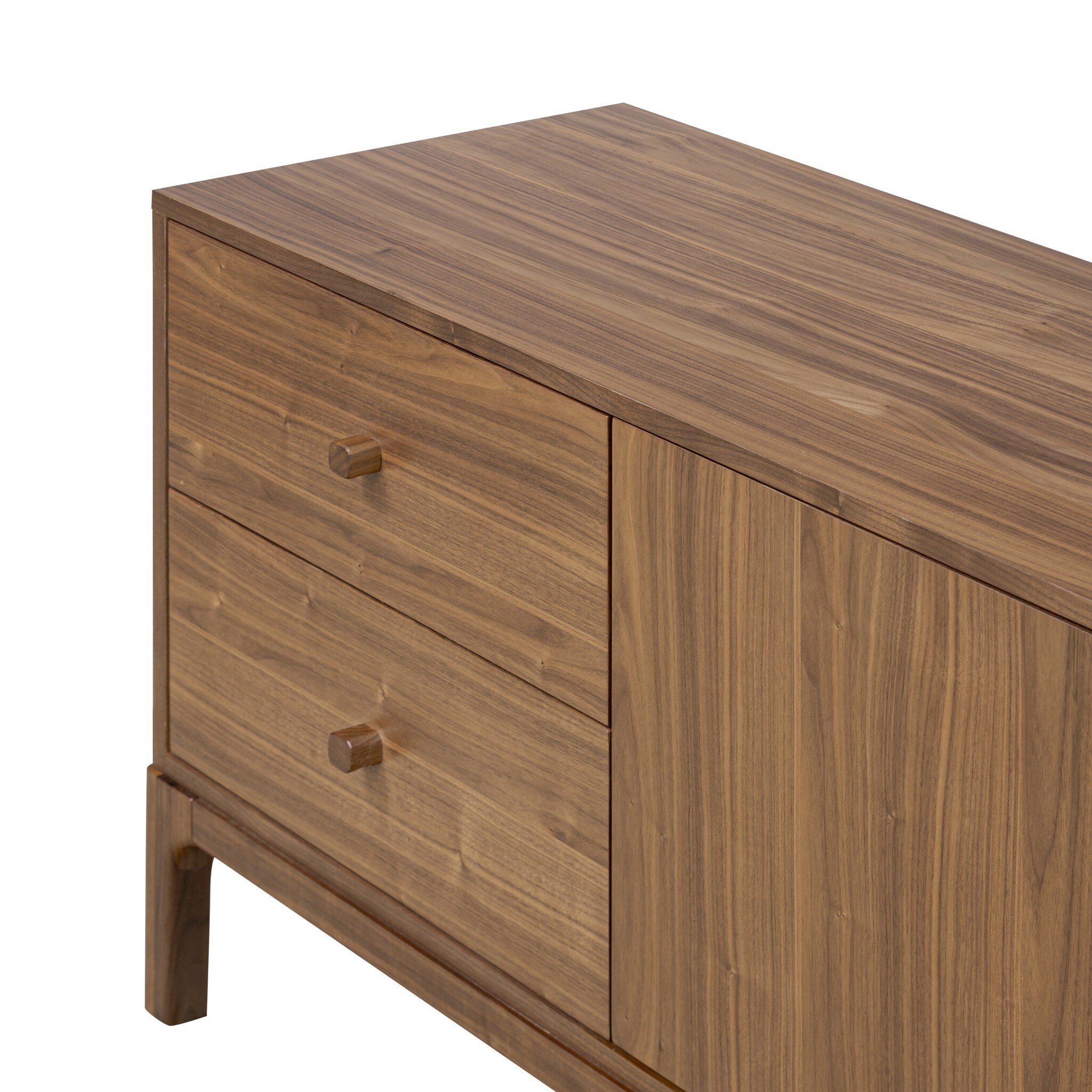 Arturo Media Console - Natural Walnut Veneer - Image 6