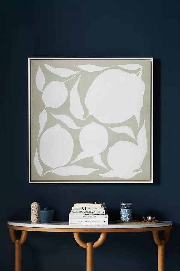 White Lemons Wall Art By Anthropologie in Assorted - Image 0