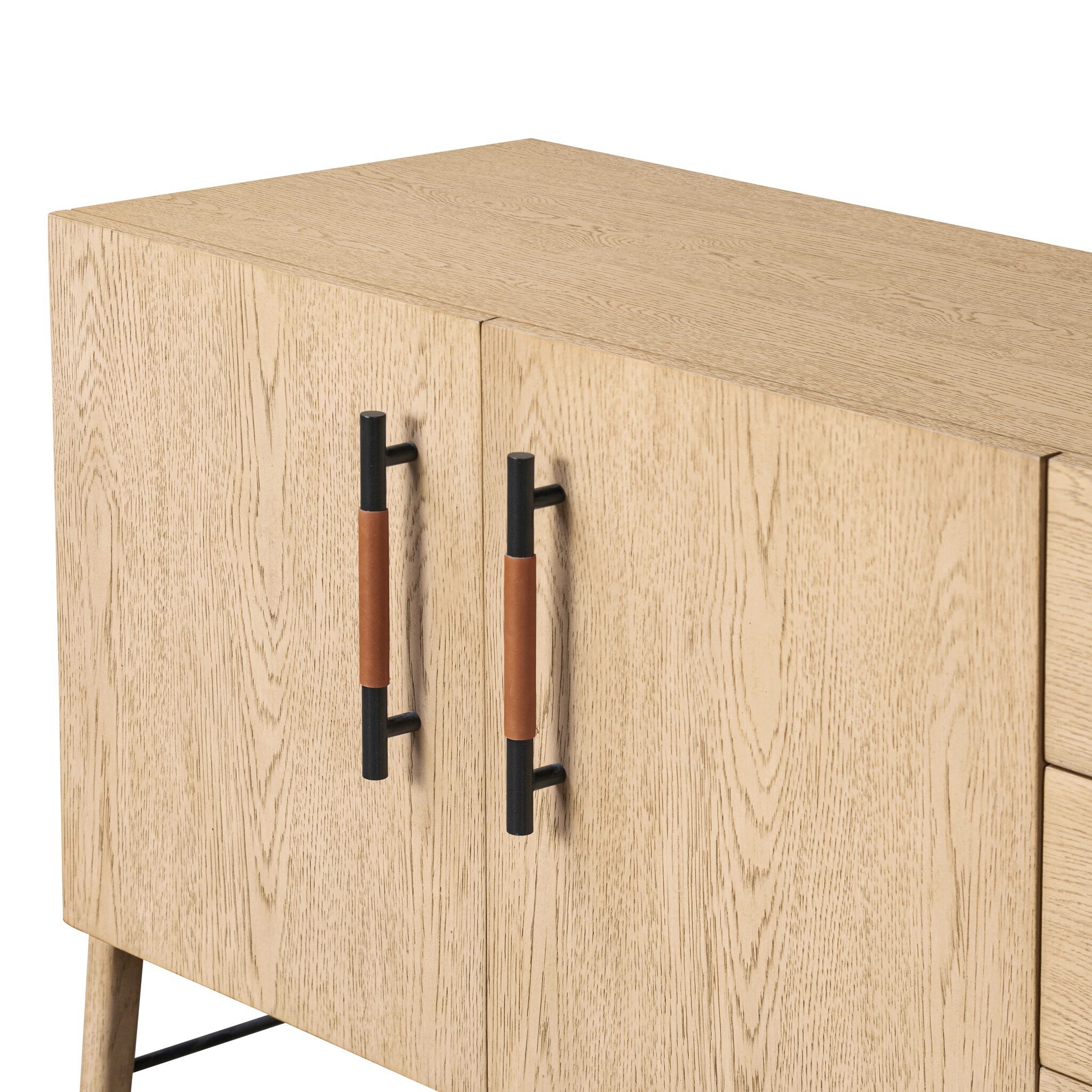 Rosedale Media Console - Yucca Oak Veneer - Image 6