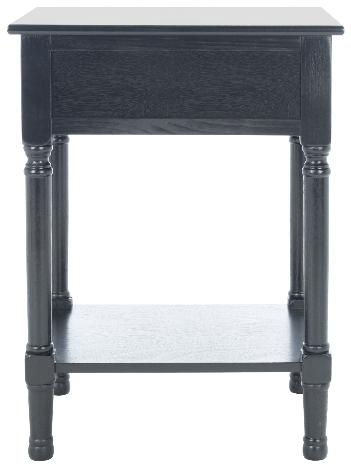 Tate 1 Drawer Accent Table - Black - Safavieh - Image 6