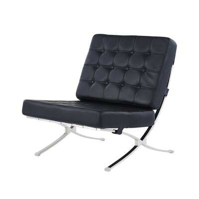 Ortrud 30" Wide Tufted Lounge Chair - Image 0