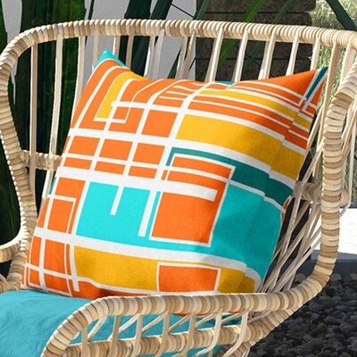 Waut Outdoor Square Pillow Cover and Insert - Image 0