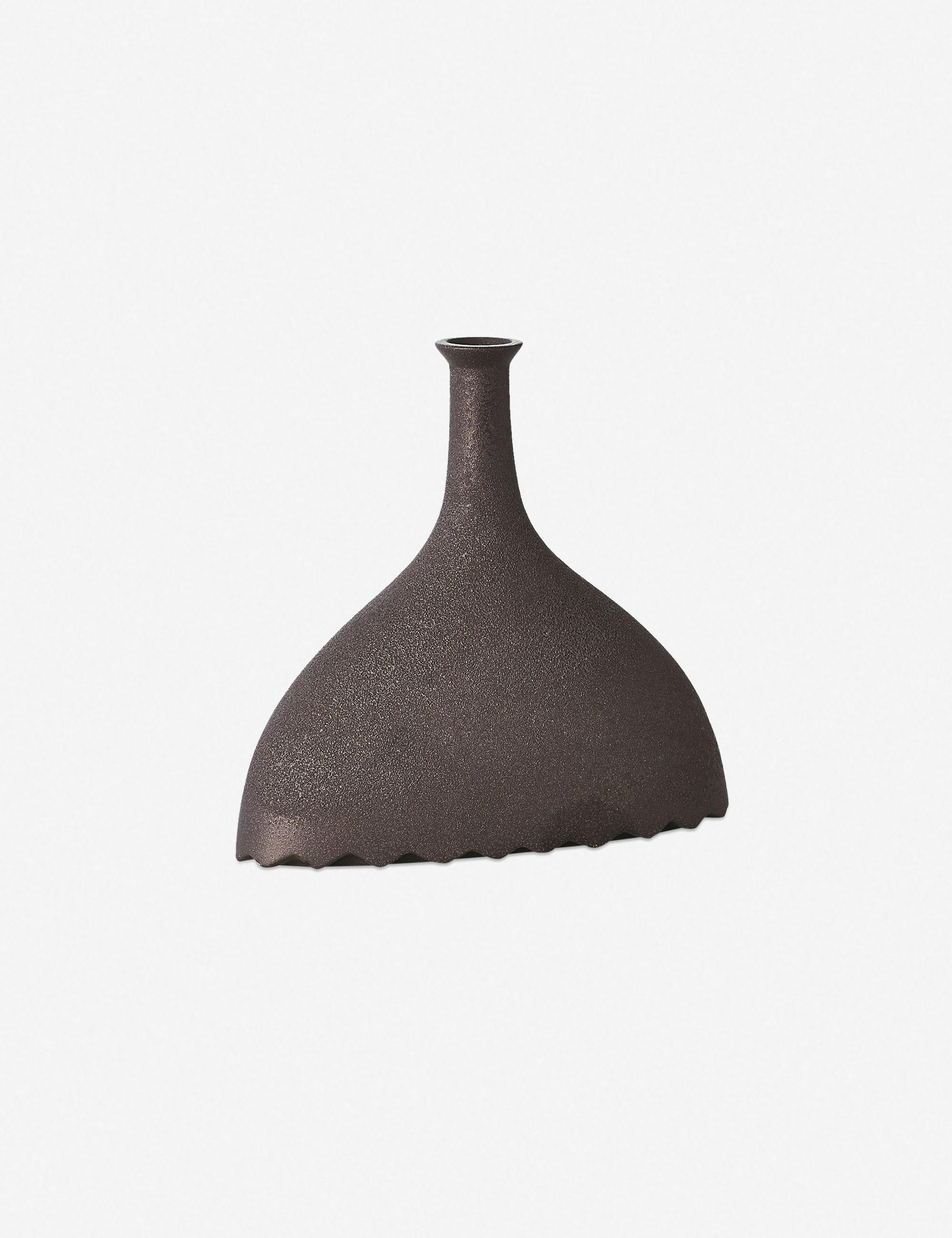 Noelle Geometric Decorative Vase, Black by Lemieux et Cie - Image 0
