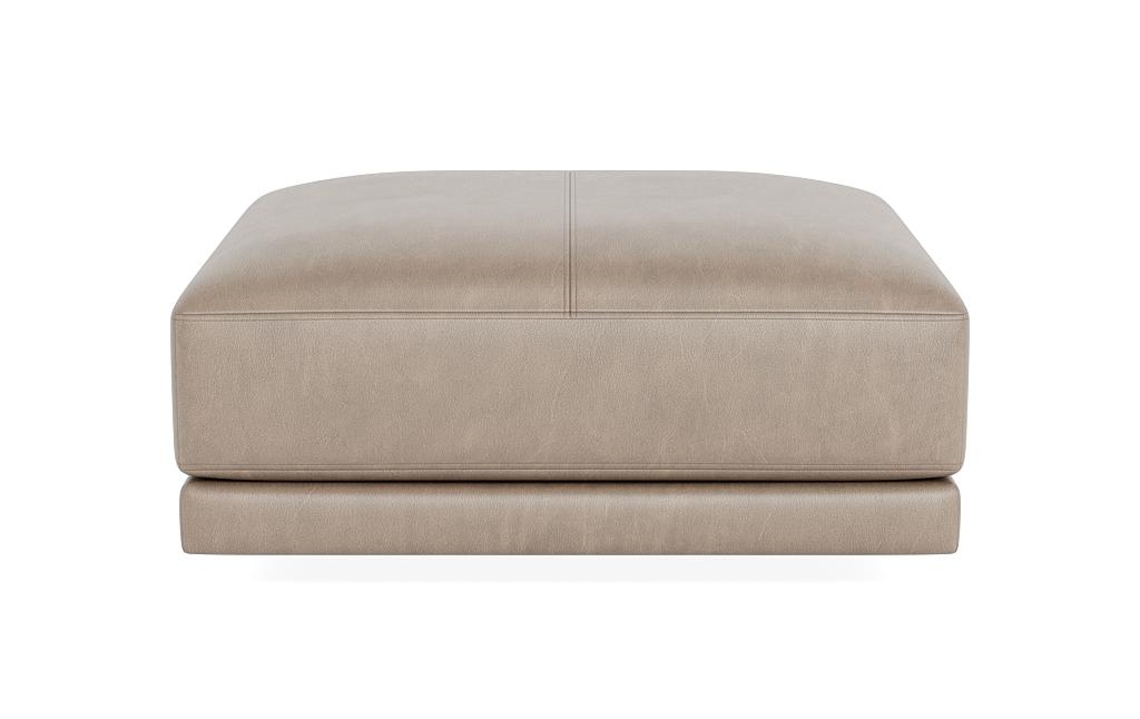 Lukas Leather Ottoman  - Image 0