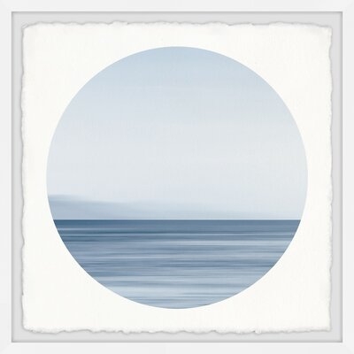 'Calm Blue Ocean' Framed Print - Image 0