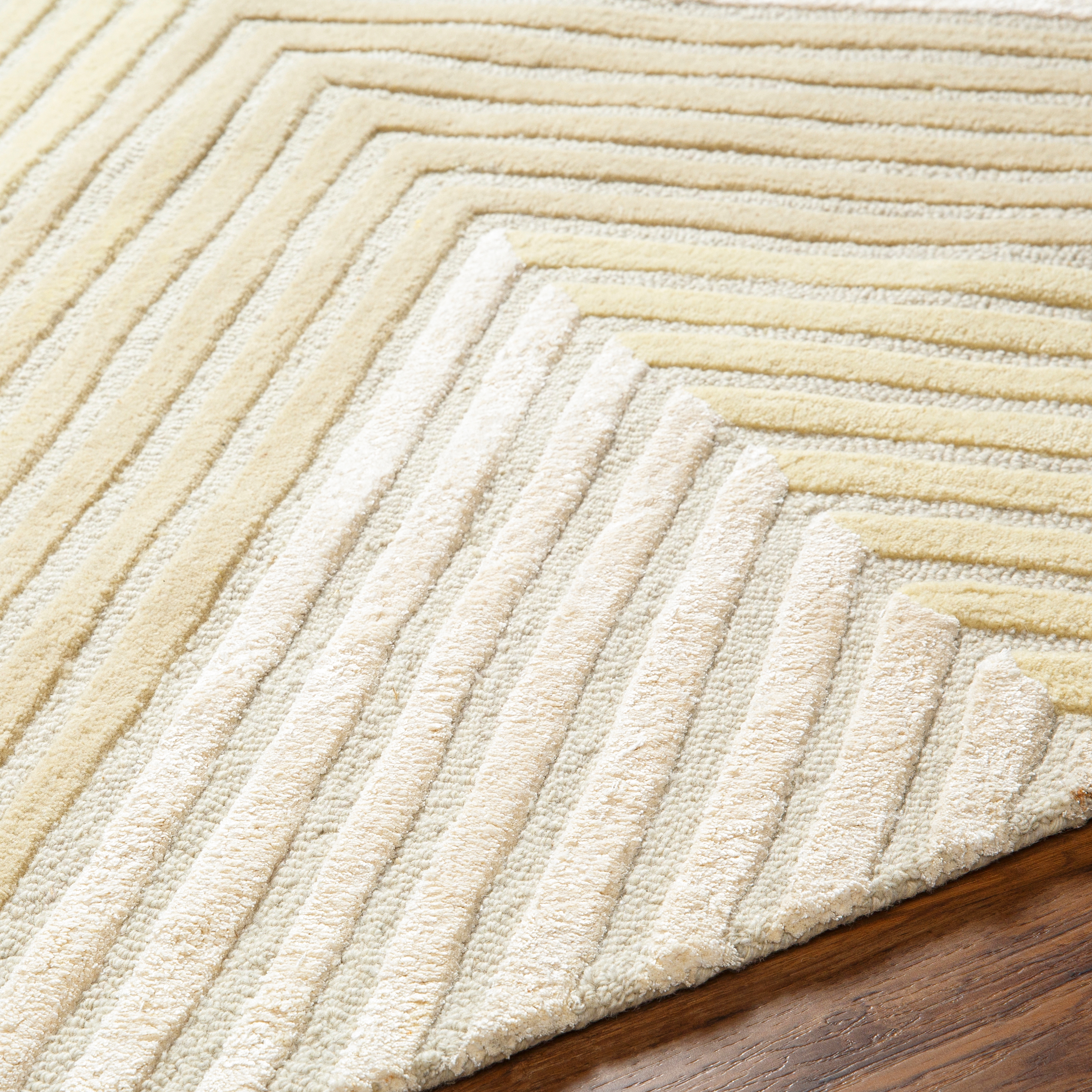 Tallinn Beige Indoor 2' x 3' Handmade Rug - Image 2