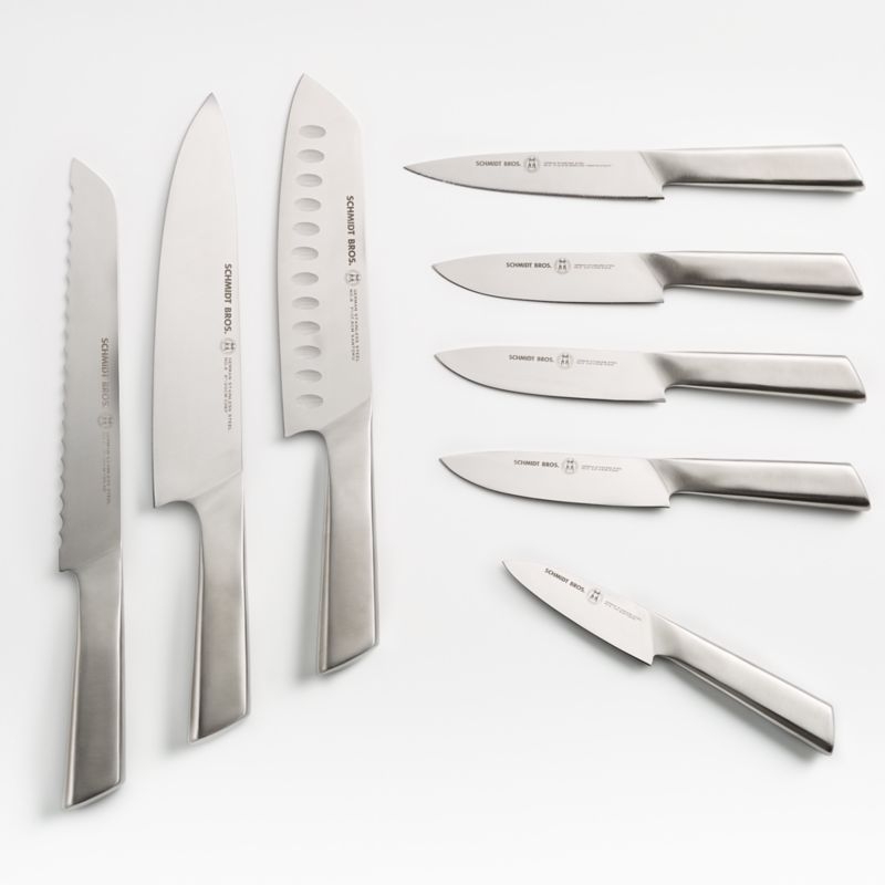 Schmidt Brothers Stainless Steel 10-Piece Knife Block Set - Image 2