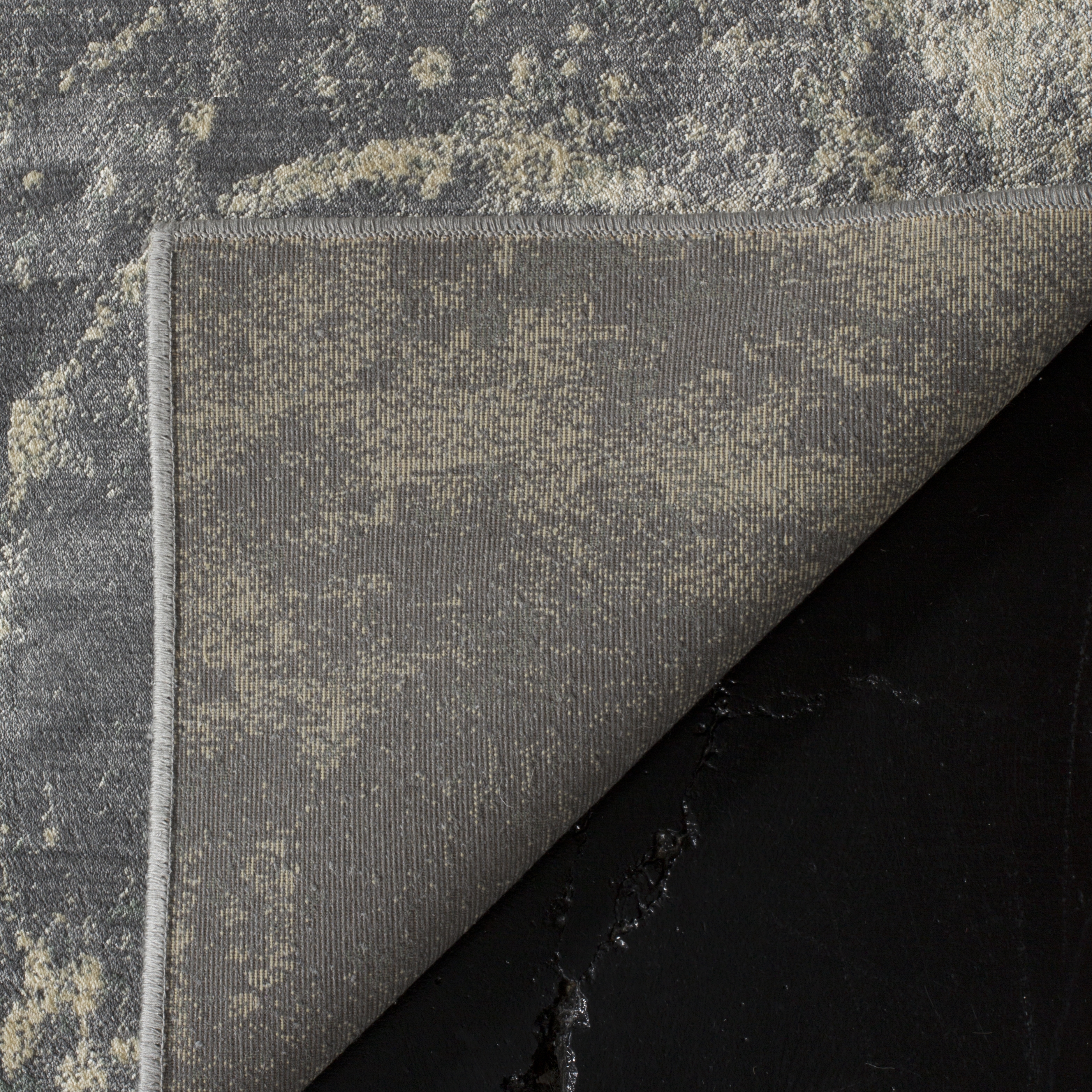 Arlo Home Woven Area Rug, CNV749-2770, Light Grey/Multi,  2' 2" X 8' - Image 2