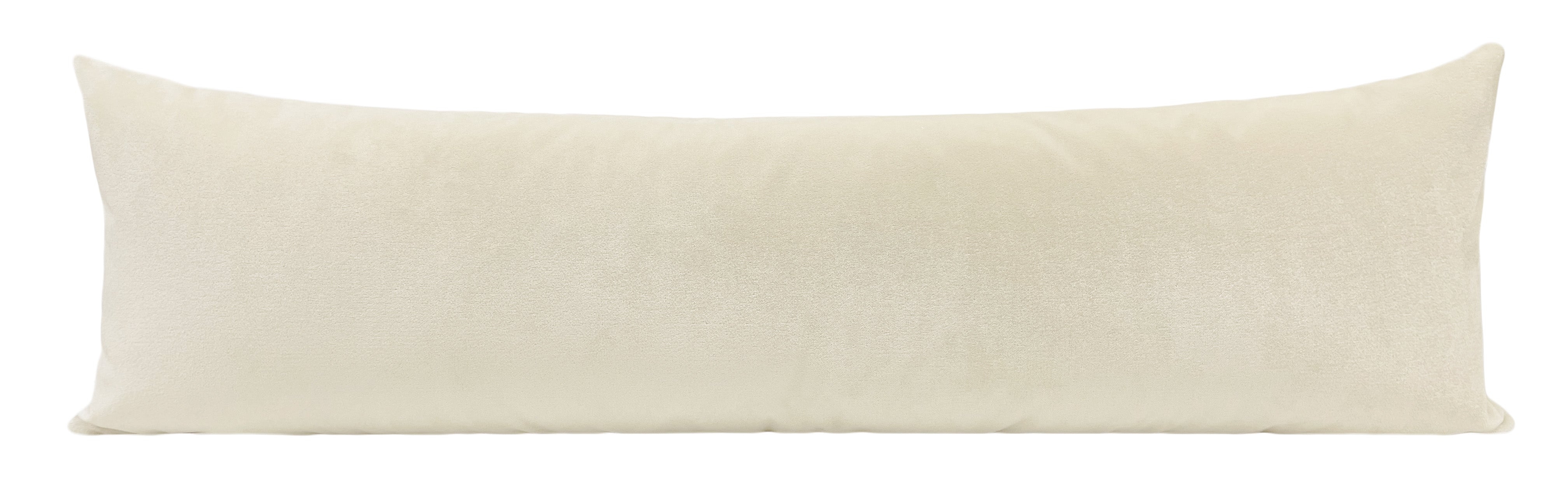 THE XL LUMBAR :: VENETIAN VELVET // ALABASTER - 14" X 48" - Image 3