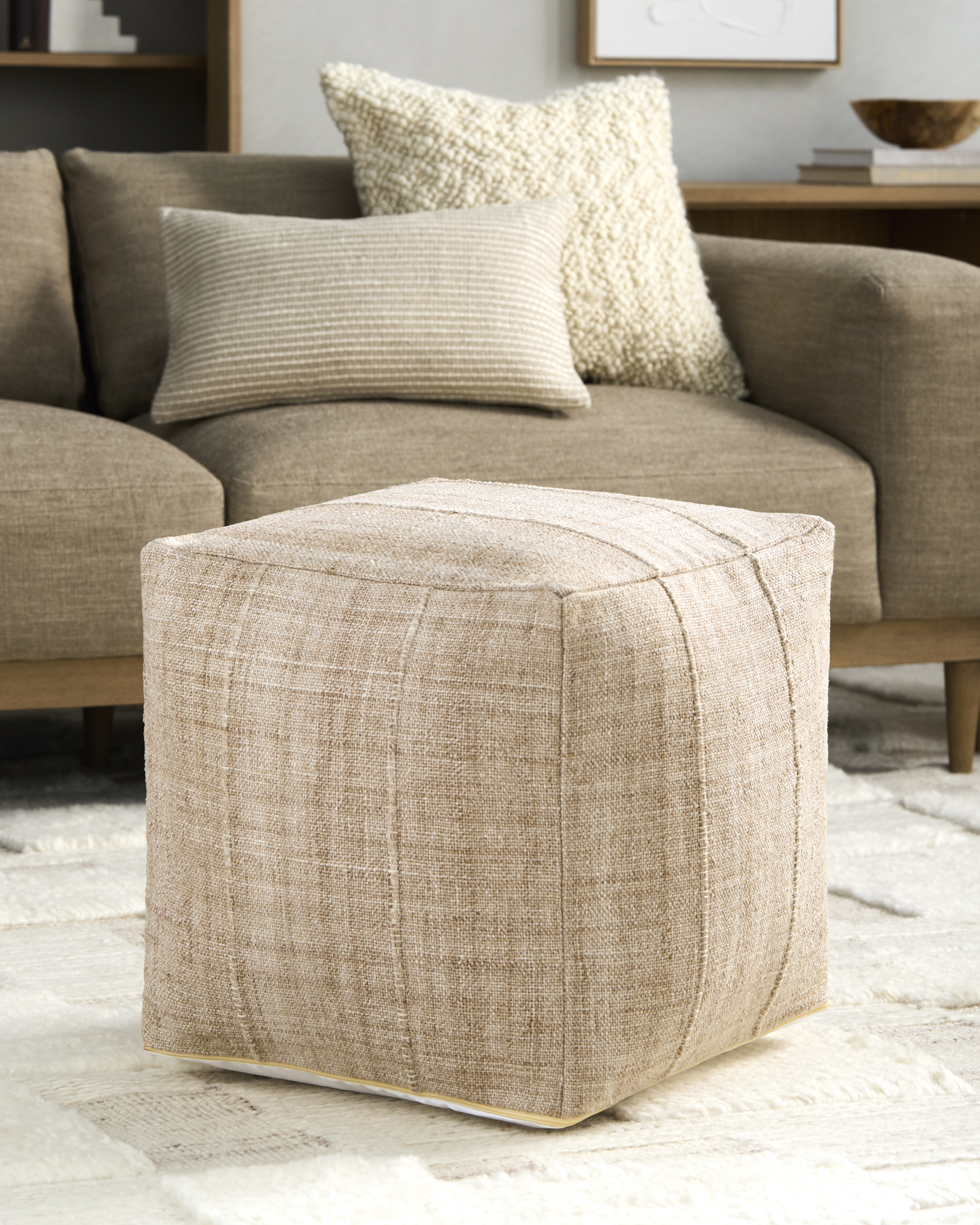 Mudcloth nan Pouf - Image 1