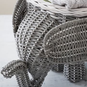 Elephant Shaped Basket, WE Kids - Image 1