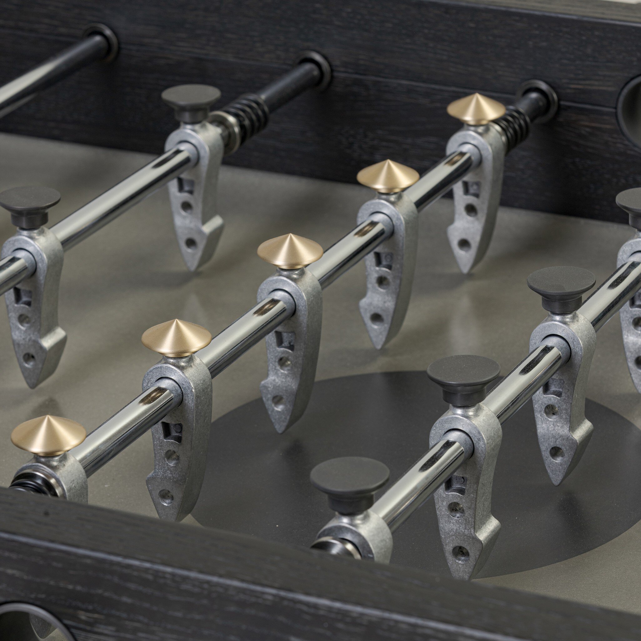 District Eight Foosball Table - Ebonized Oak - Image 4